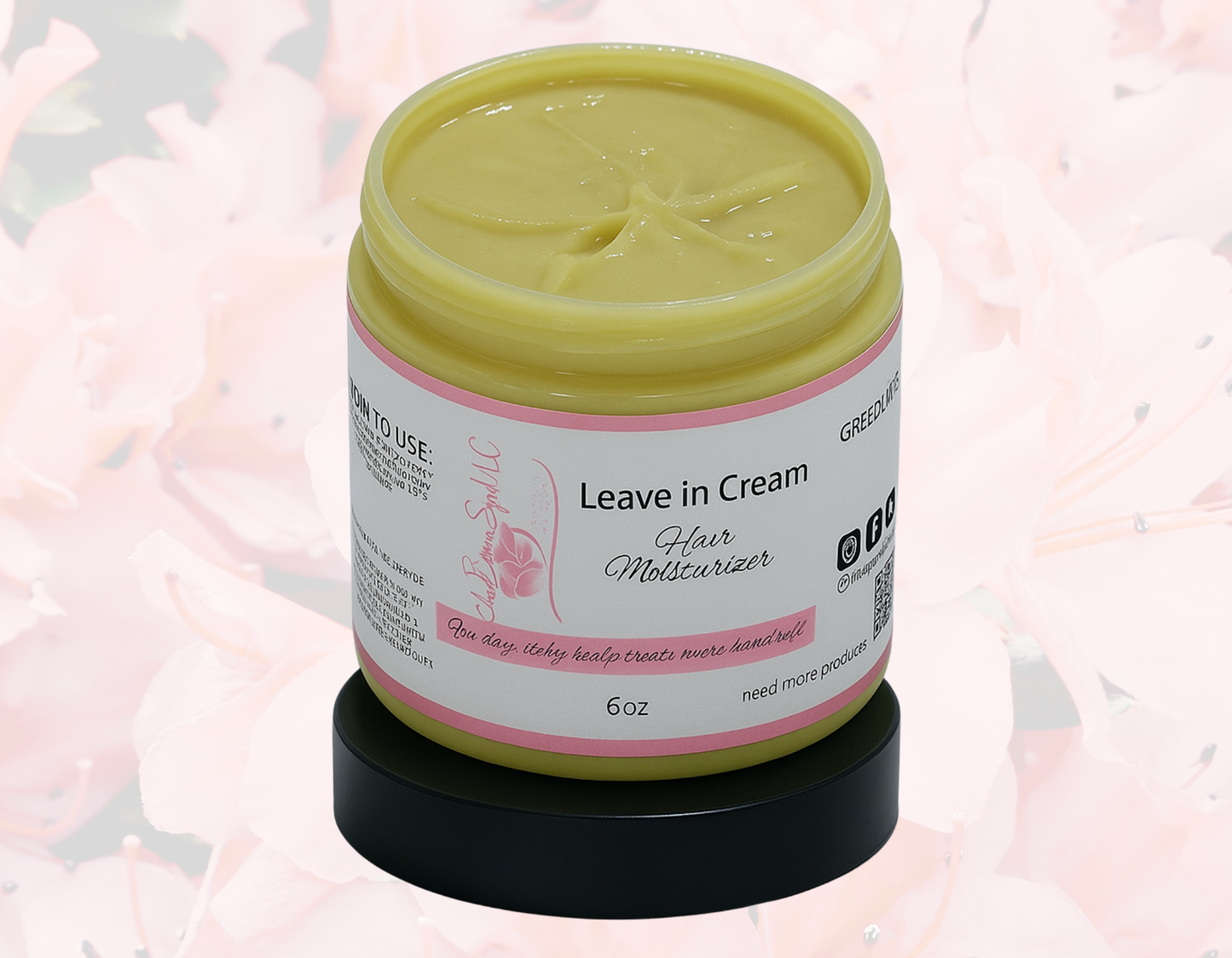 LEAVE in CREAM - Hair Moisturizer