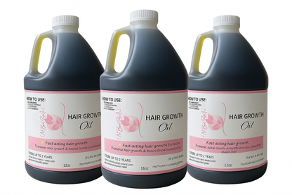 HAIR GROWTH OIL 128oz (Whole Case,Kès 3 Gallon) – Best Value