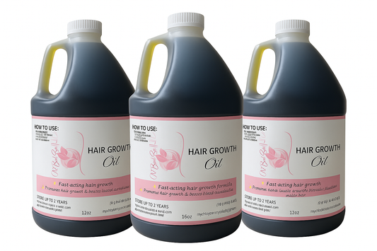 HAIR GROWTH OIL 128oz (Whole Case,Kès 3 Gallon) – Best Value