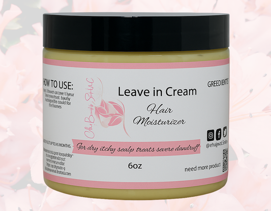 LEAVE in CREAM - Hair Moisturizer