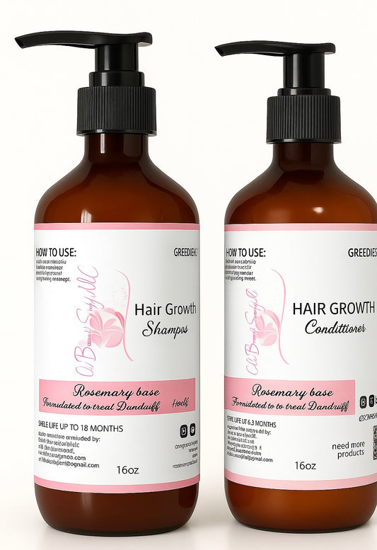 Hair Growth Shampoo & Conditioner Set